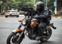 PMCE apreende submetralhadora