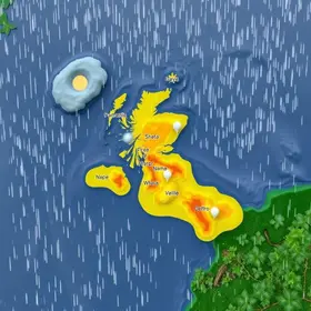 Caucaia deve ter um dia com chuva em áreas específicas