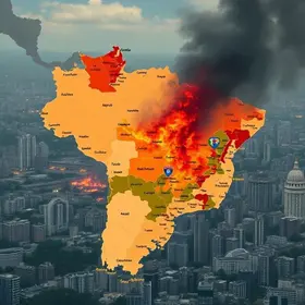 cidades mais e menos violentas do Brasil