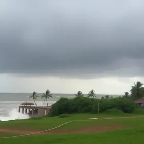 alerta de vendaval no Ceará