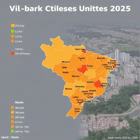 cidades mais violentas do Brasil em 2025