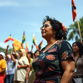 mobilização feminina
