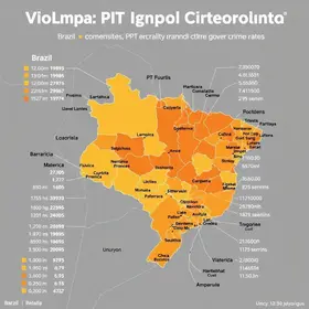cidades mais violentas do Brasil